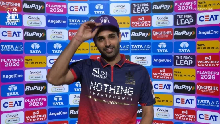 “100% on data”: Bhuvneshwar Kumar LEAKS RCB’s winning formula after win over GT – 100% डेटा पर: भुवनेश्वर कुमार ने आरसीबी की जीत का फॉर्मूला बताया