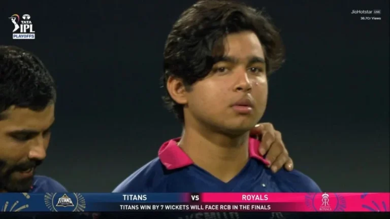 Heartbreak for Vaibhav Sooryavanshi; RR youngster nearly in tears after Qualifie – IPL 2026: वैभव सूर्यवंशी का टूटा दिल, गुजरात टाइटन्स से मिली हार के बाद भावुक हुआ युवा सितारा